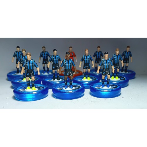Subbuteo Andrew Table Soccer Atalanta 2021-22 on RSB clear Professional bases